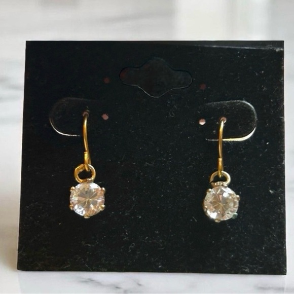 Glam Vintage Earrings Lot Statement Gold Rhinestone Pearl Bundle Estate Lot - Picture 8 of 14